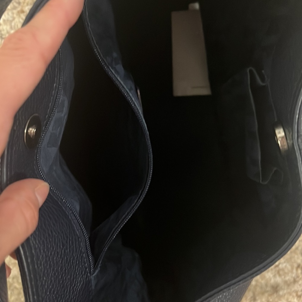 Furla Navy blue leather purse - Picture 4 of 4